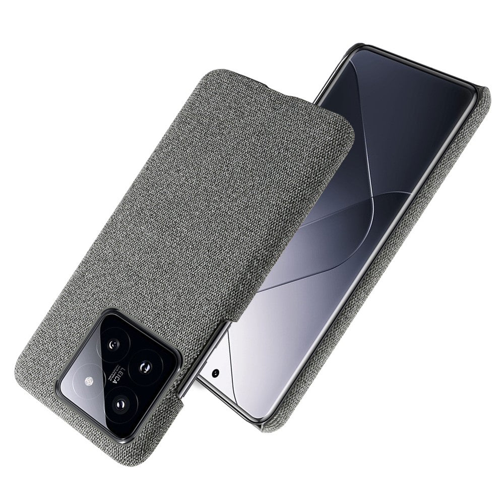 For Xiaomi 14 Pro Anti-Scratch Phone Case Cloth+PC Shell Phone Cover