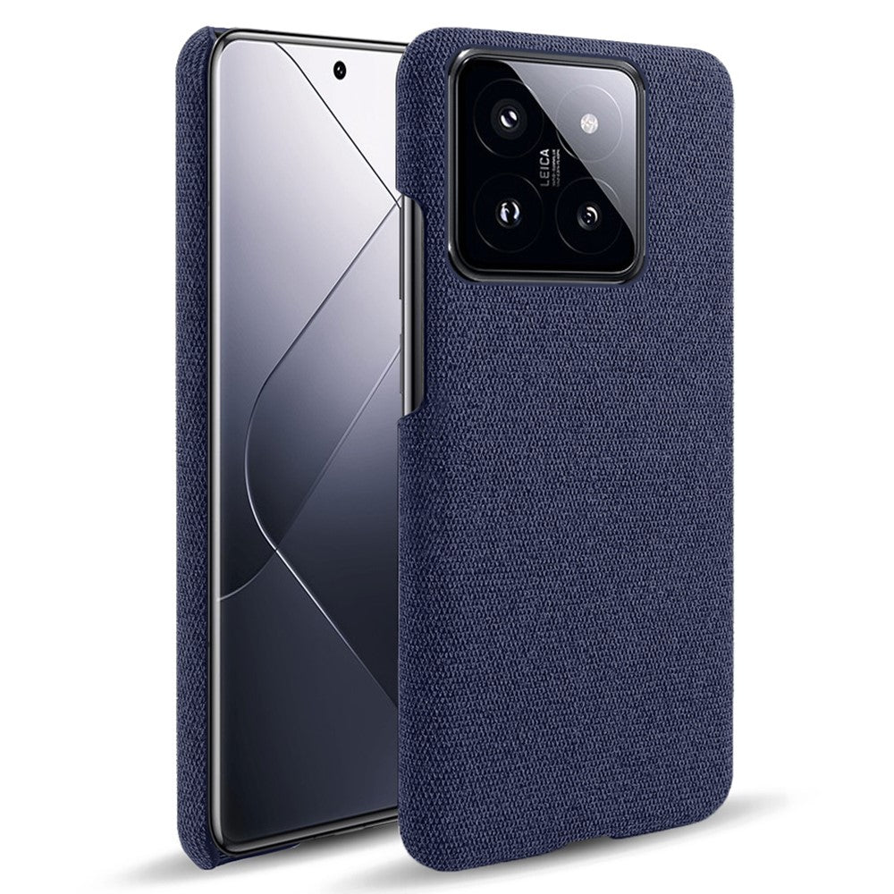 For Xiaomi 14 Pro Anti-Scratch Phone Case Cloth+PC Shell Phone Cover