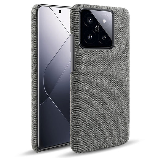 Xiaomi 14 Handyhülle – Slim Smartphone Cover aus stoßfestem Stoff + PC-Handyschale