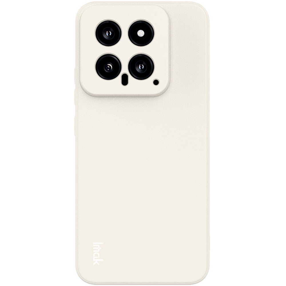 IMAK UC-4 Series for Xiaomi 14 Case Straight Edge Flexible TPU Phone Back Cover