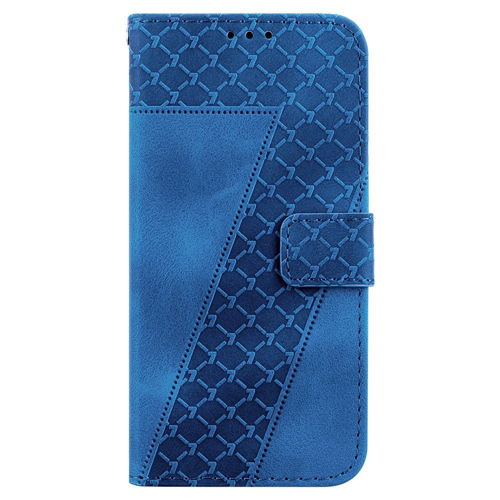 Galaxy S24 Ultra Leder-Wallet-Hülle – Mit Prägung & Ständer
