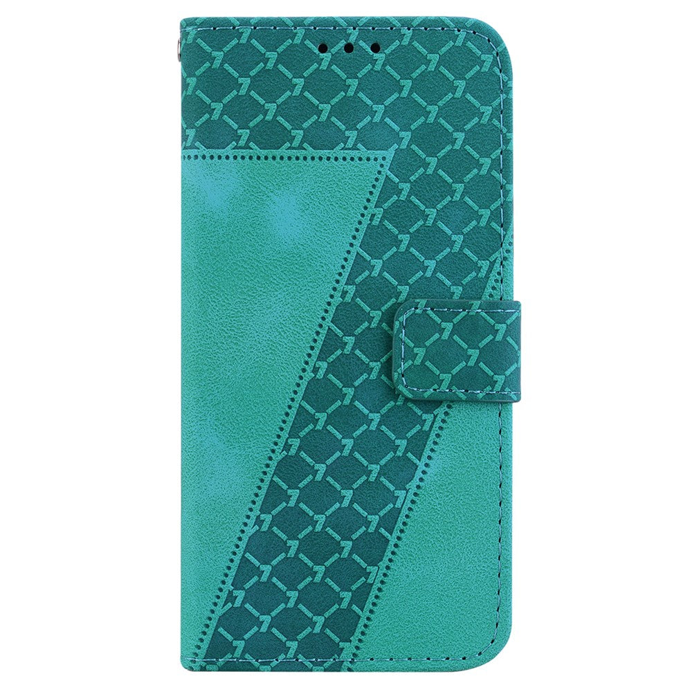 Galaxy S24 Leder-Wallet-Hülle – Mit Prägung & Ständer