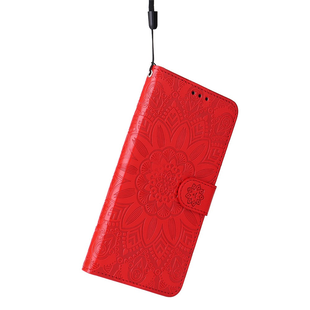 For Xiaomi 14 Pro Case PU Leather Stand Wallet Sunflower Pattern Phone Cover