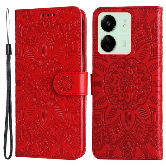 For Xiaomi Redmi 13C 4G / 5G / 13R 5G / Poco M6 5G / Poco C65 4G Phone Case Anti-Fall PU Leather Stand Wallet Cover