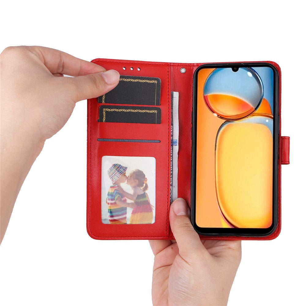 For Xiaomi Redmi 13C 4G / 5G / 13R 5G / Poco M6 5G / Poco C65 4G Phone Case Anti-Fall PU Leather Stand Wallet Cover