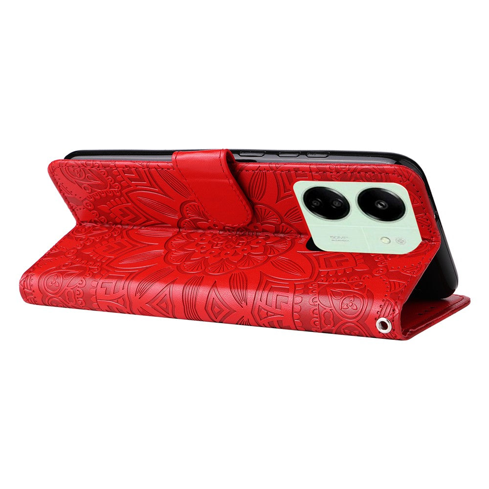For Xiaomi Redmi 13C 4G / 5G / 13R 5G / Poco M6 5G / Poco C65 4G Phone Case Anti-Fall PU Leather Stand Wallet Cover