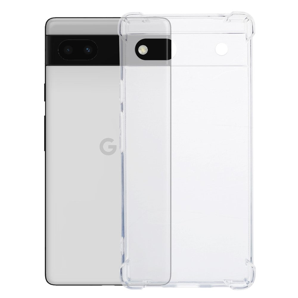 Pixel 6a Schutzhülle – Transparent & mit verstärkten Ecken