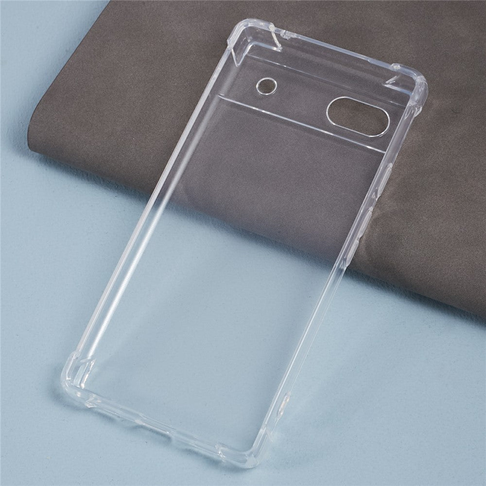 Pixel 6a Schutzhülle – Transparent & mit verstärkten Ecken