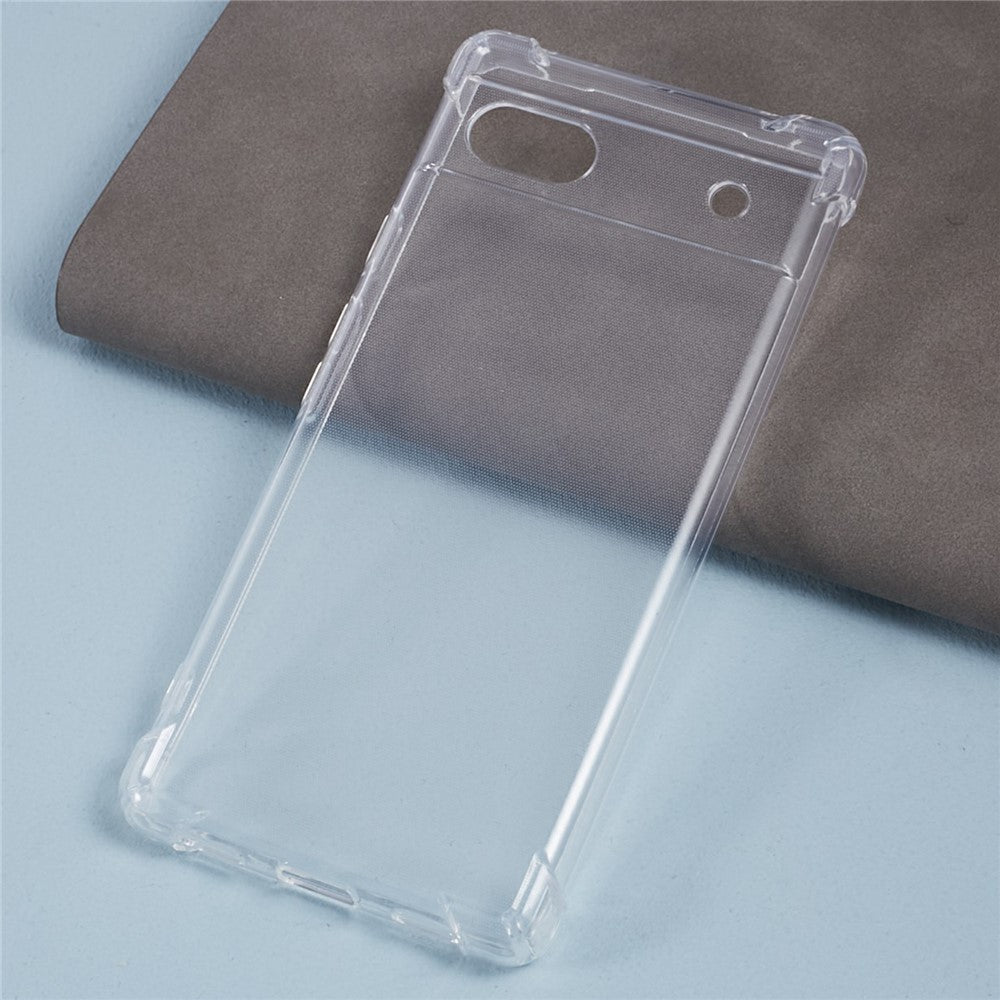 Pixel 6a Schutzhülle – Transparent & mit verstärkten Ecken