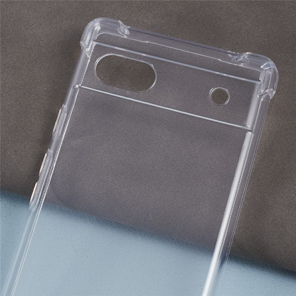 Pixel 6a Schutzhülle – Transparent & mit verstärkten Ecken