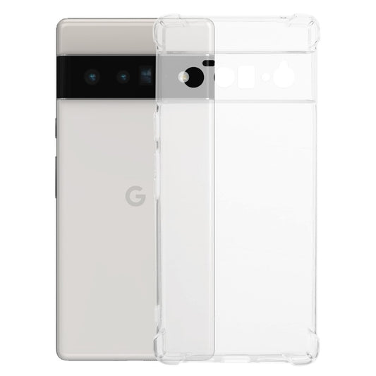 Pixel 6 Pro 5G Transparent & mit verstärkten Ecken
