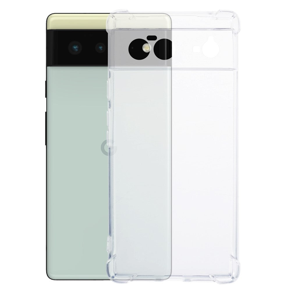 Pixel 6 Schutzhülle – Transparent & mit verstärkten Ecken