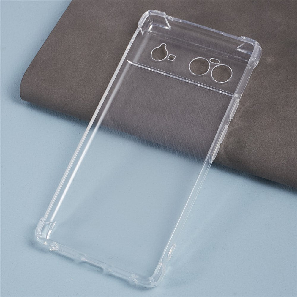 Pixel 6 Schutzhülle – Transparent & mit verstärkten Ecken