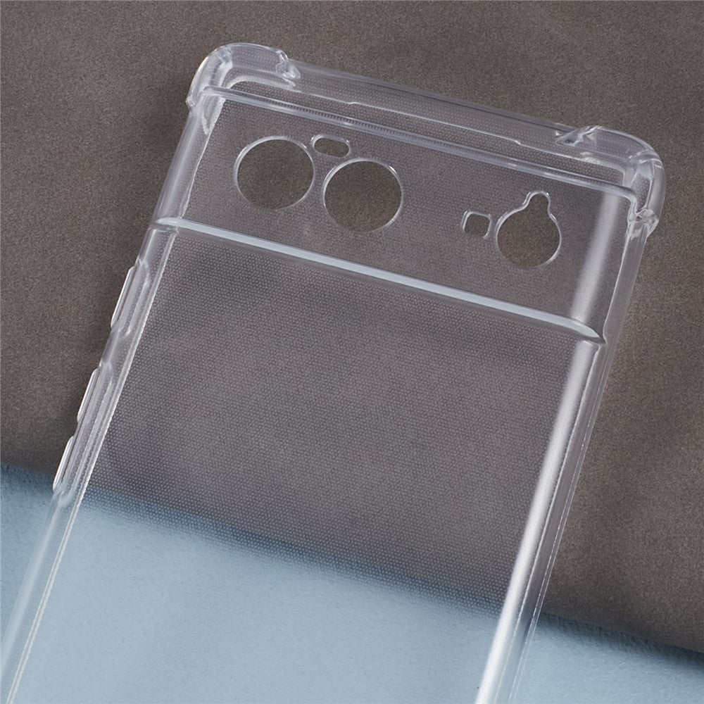 Pixel 6 Schutzhülle – Transparent & mit verstärkten Ecken