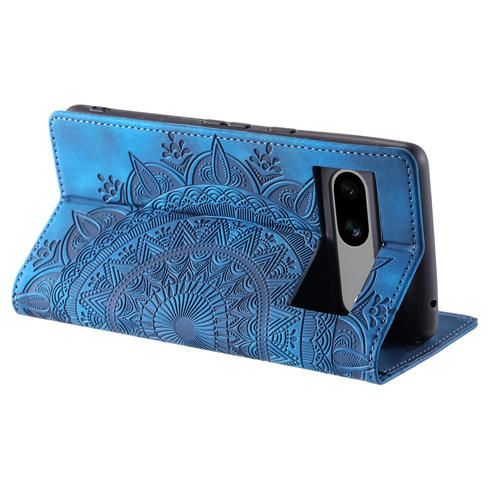 Pixel 8a Wallet-Hülle – Mit Magnetverschluss & Muster aufgedruckt