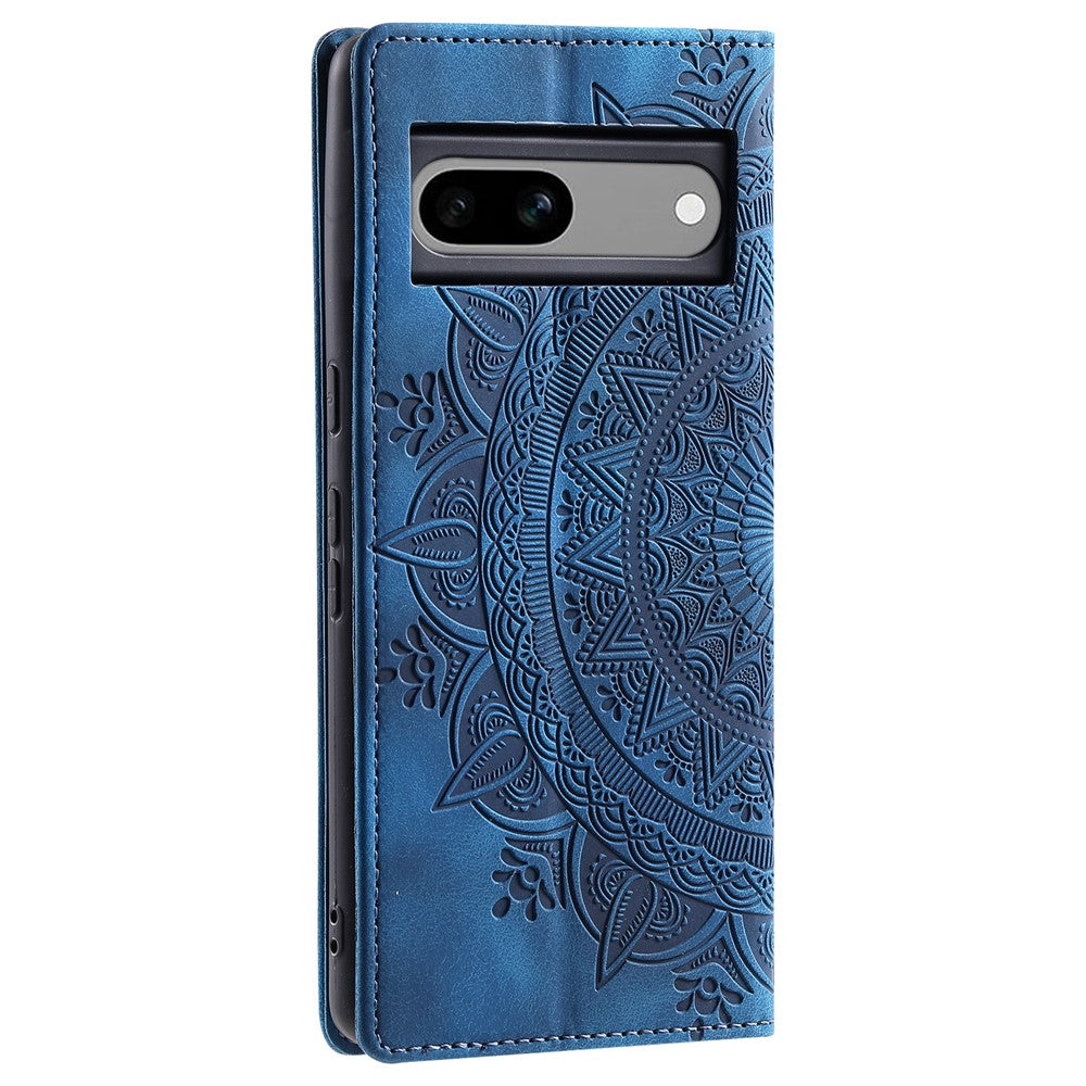 Pixel 8a Wallet-Hülle – Mit Magnetverschluss & Muster aufgedruckt