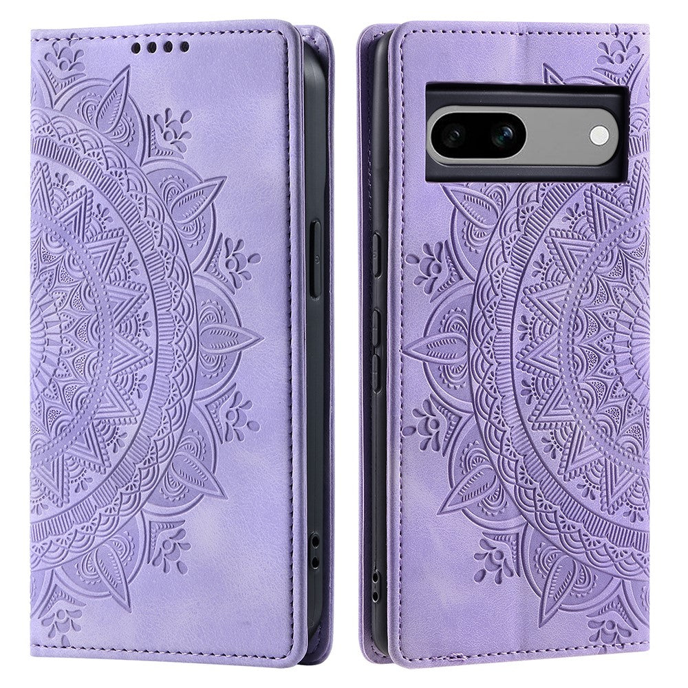 Pixel 8a Wallet-Hülle – Mit Magnetverschluss & Muster aufgedruckt
