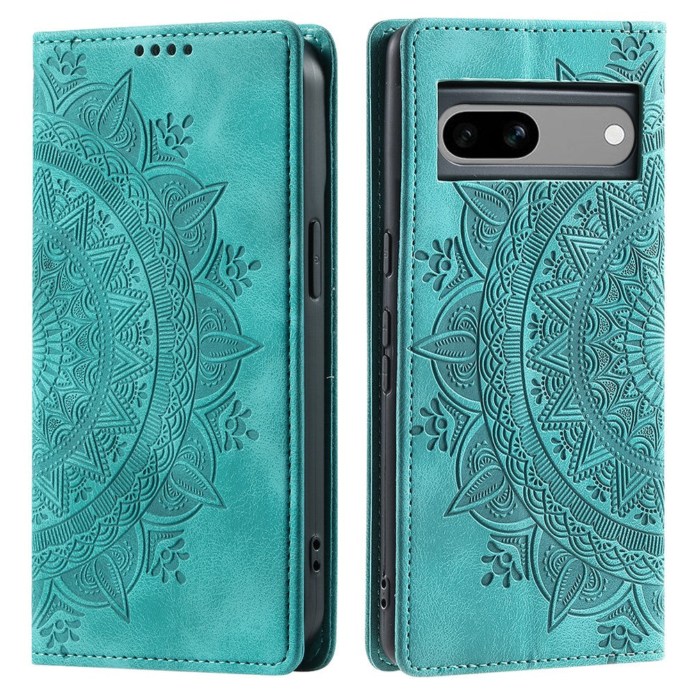 Pixel 8a Wallet-Hülle – Mit Magnetverschluss & Muster aufgedruckt