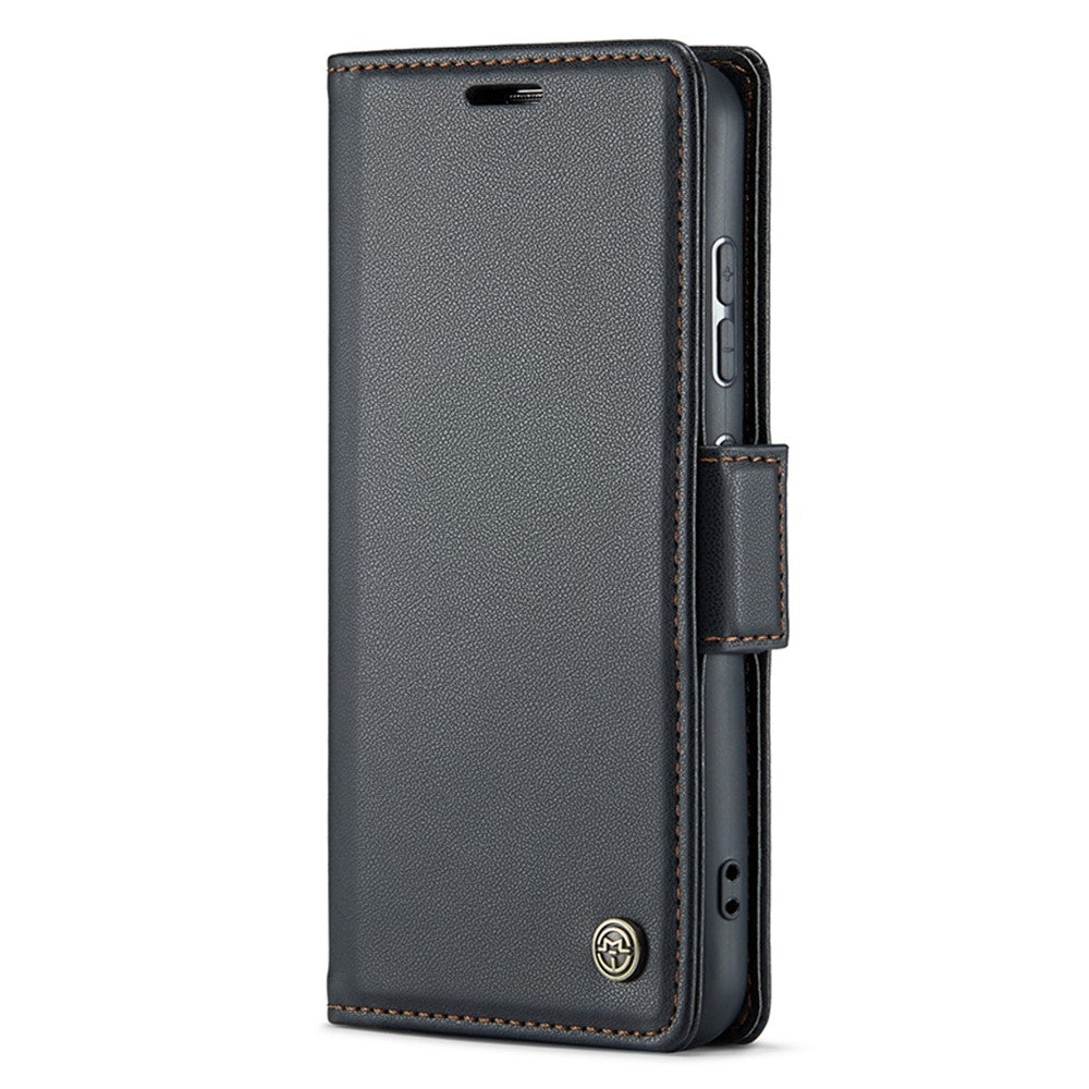 Galaxy S24 Glänzende Wallet-Hülle – RFID-Schutz & Ständer