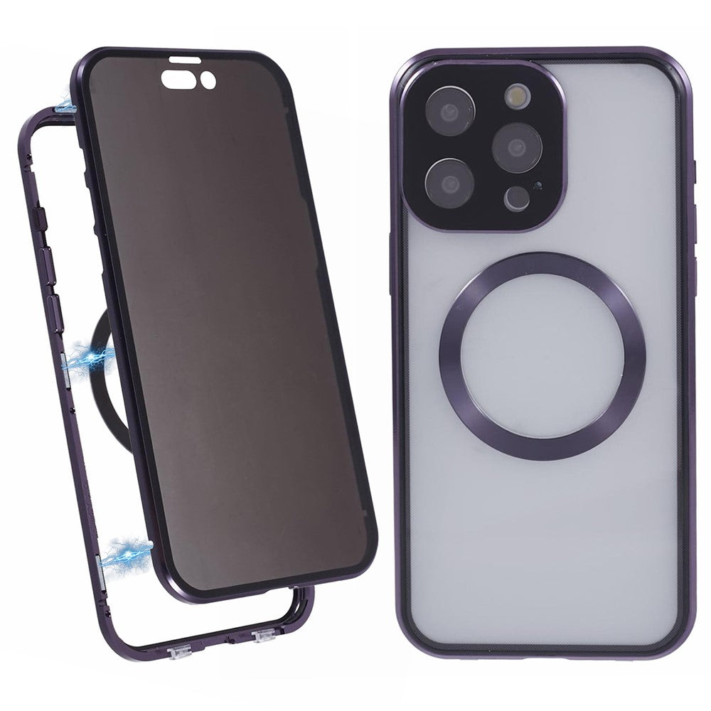 iPhone 15 Pro Magnet-Hülle – Anti-Spy