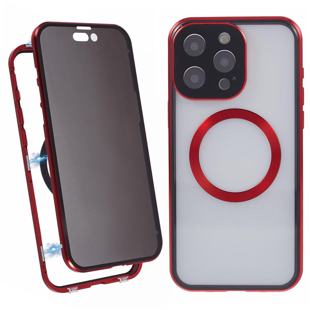 iPhone 15 Pro Magnet-Hülle – Anti-Spy