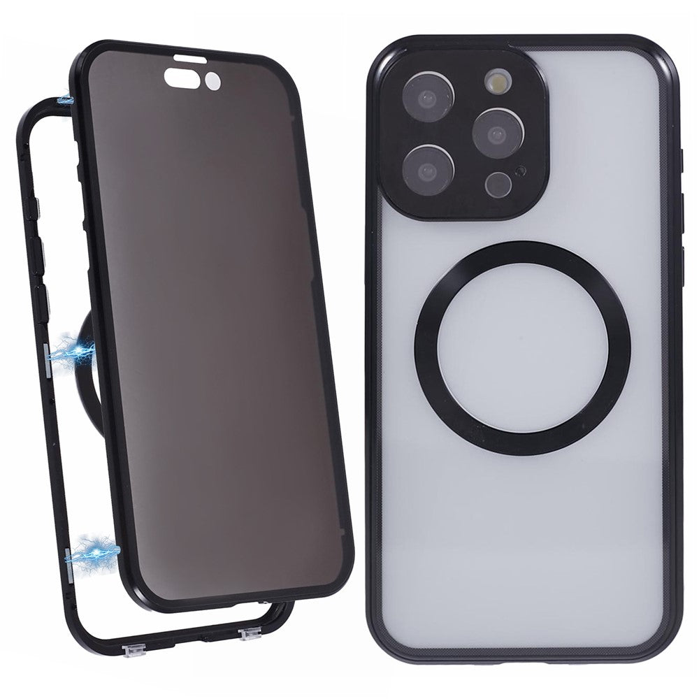 iPhone 15 Pro Magnet-Hülle – Anti-Spy