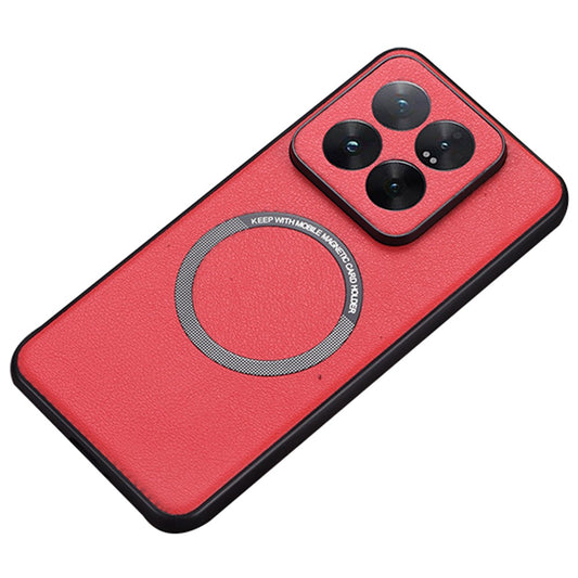Xiaomi 14 Handyhülle – Magnetische PU-Leder + TPU