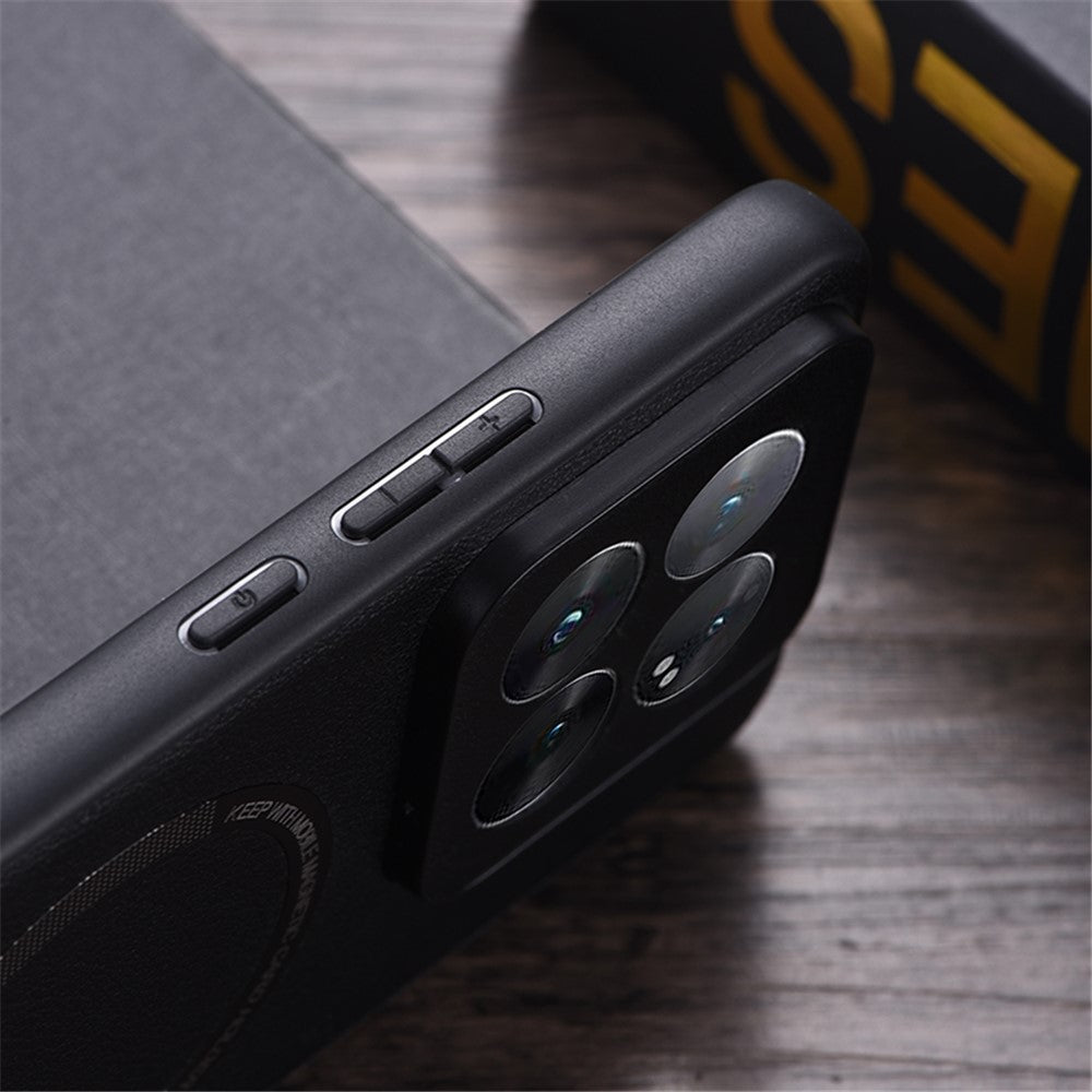 For Xiaomi 14 Case Magnetic Case PU Leather+TPU Cell Phone Cover