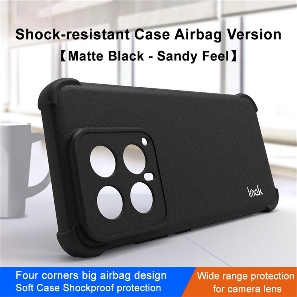 IMAK For Xiaomi 14 Case Anti-drop Airbag Corner TPU Phone Back Shell