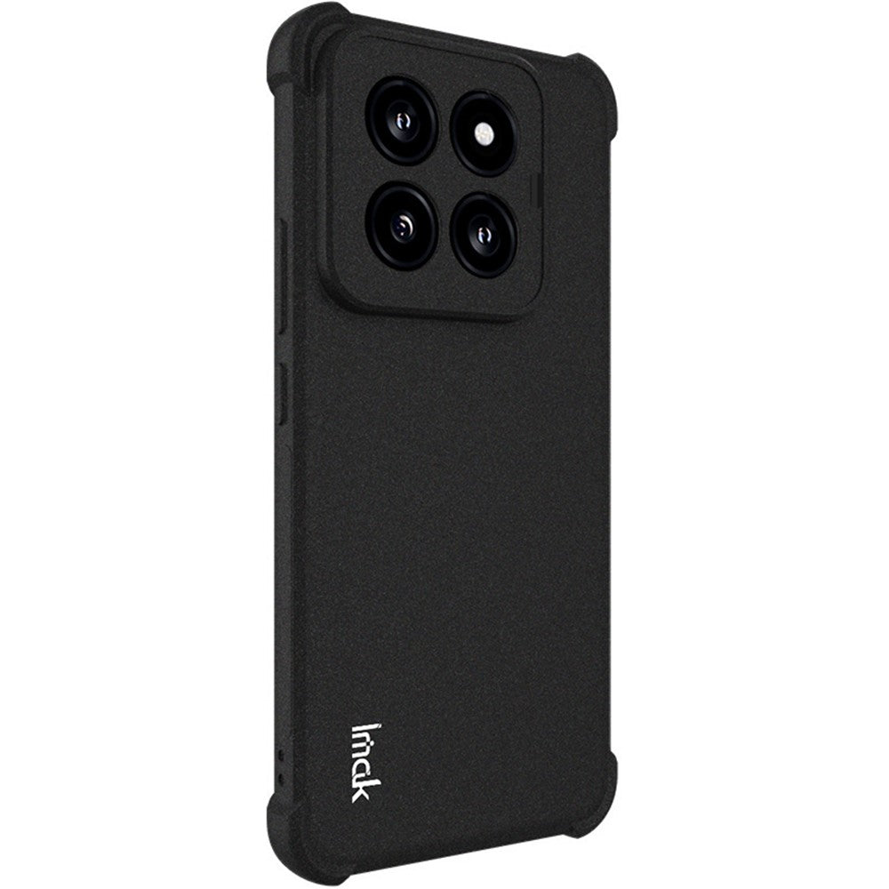 IMAK For Xiaomi 14 Pro Phone Case Matte Reinforced Corners Anti-fall Cover