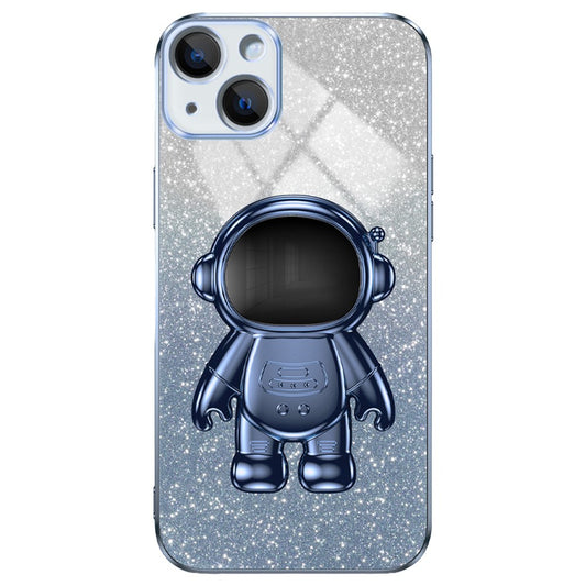 iPhone 15 Hülle – Kratzfest – Mit Astronaut-Ständer
