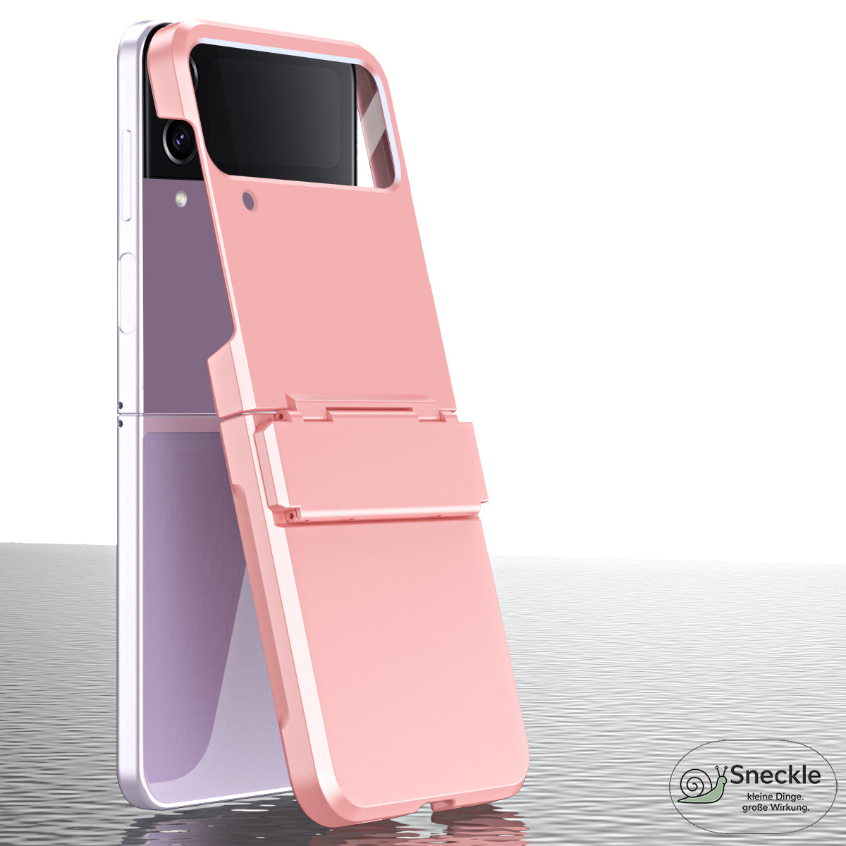 Galaxy Z Flip3 / Flip4 Hülle – Hartplastik mit Scharnierschutz