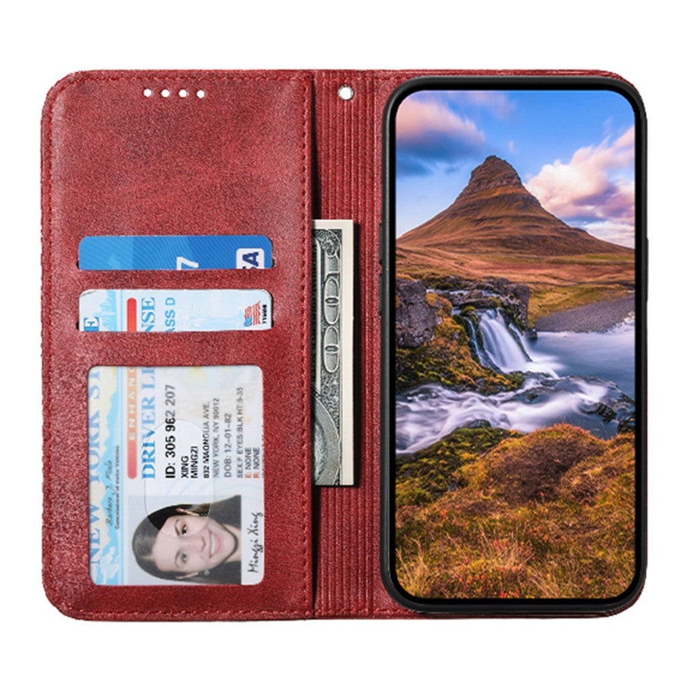 For Xiaomi 14 Phone Case Scratch-proof PU Leather Imprinted Wallet Cover