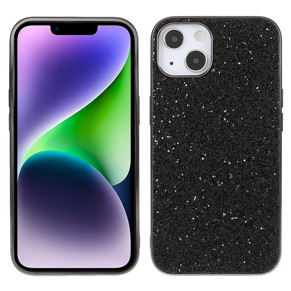 iPhone 14 Schutzhülle – Funkelnde Glitzer-Rückseite