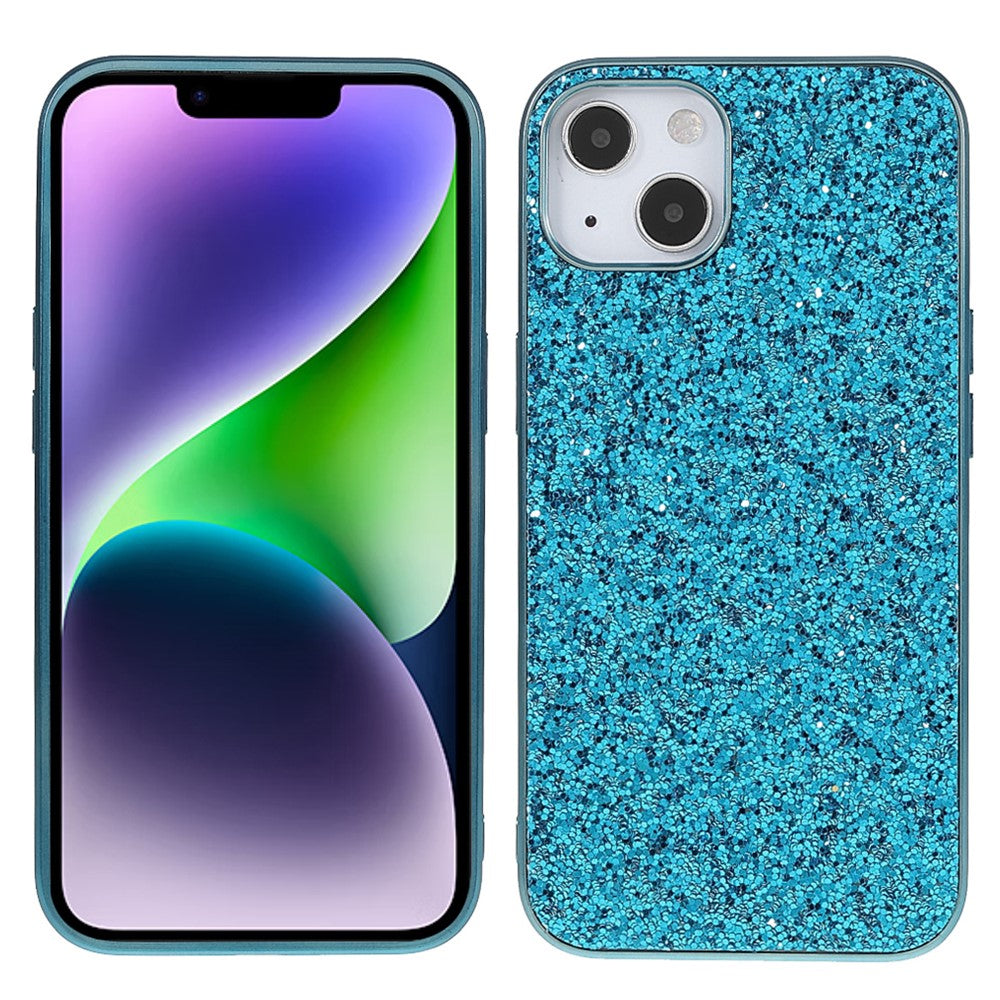 iPhone 14 Schutzhülle – Funkelnde Glitzer-Rückseite