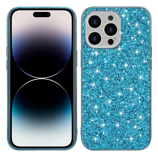 iPhone 14 Pro Schutzhülle – Funkelnde Glitzer-Rückseite