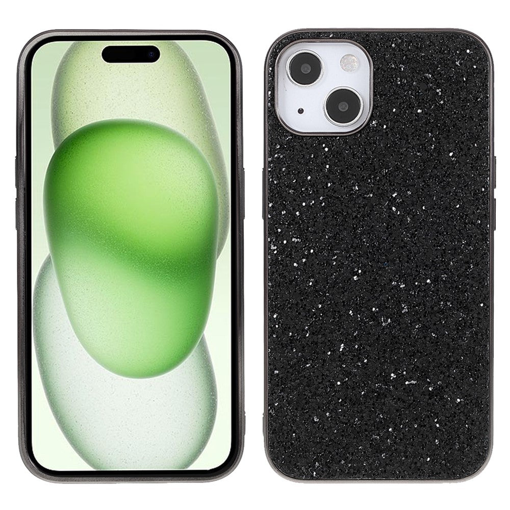 iPhone 15 Schutzhülle – Funkelnde Glitzer-Rückseite