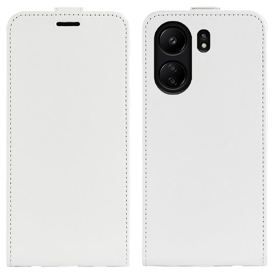 Vertical Flip Case for Xiaomi Redmi 13C 4G / Poco C65 4G Shell Crazy Horse Texture Leather Phone Cover