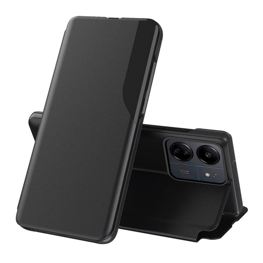 For Xiaomi Redmi 13C 4G / Poco C65 4G Phone Case Folio Flip PU Leather Stand Cover