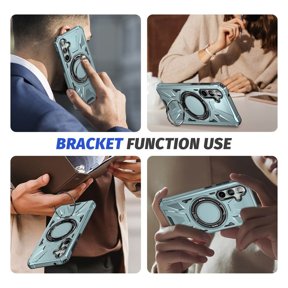 Galaxy A15 5G Magnetische Hülle – Stoßfest, mit Kameraschutz & Ständer