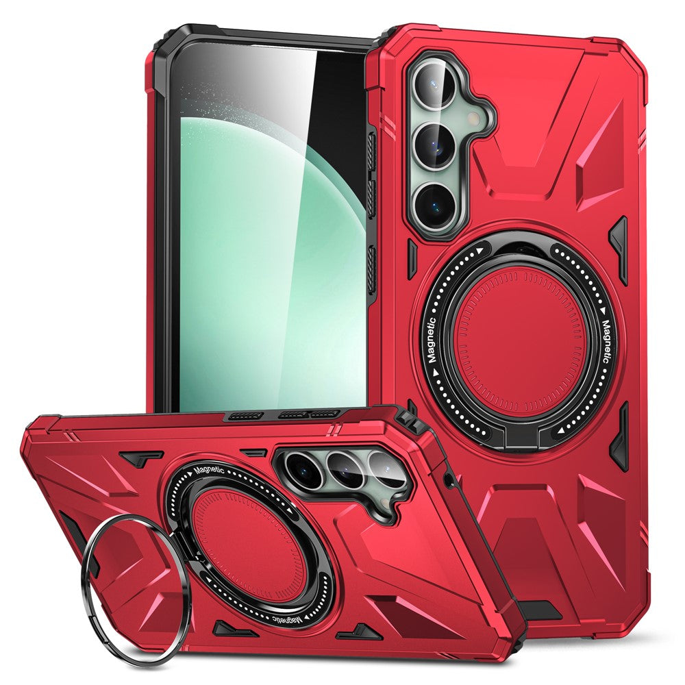 Galaxy A15 5G Magnetische Hülle – Stoßfest, mit Kameraschutz & Ständer