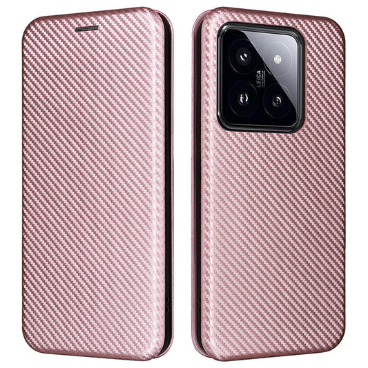 Xiaomi 14 Pro Handyhülle – Kartenhalter Ständer TPU + PU-Leder Handy-Abdeckung