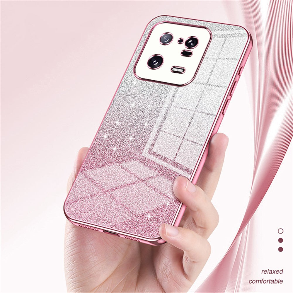 For Xiaomi 13 Pro 5G Electroplating Shell Precise Cutout TPU Cell Phone Case