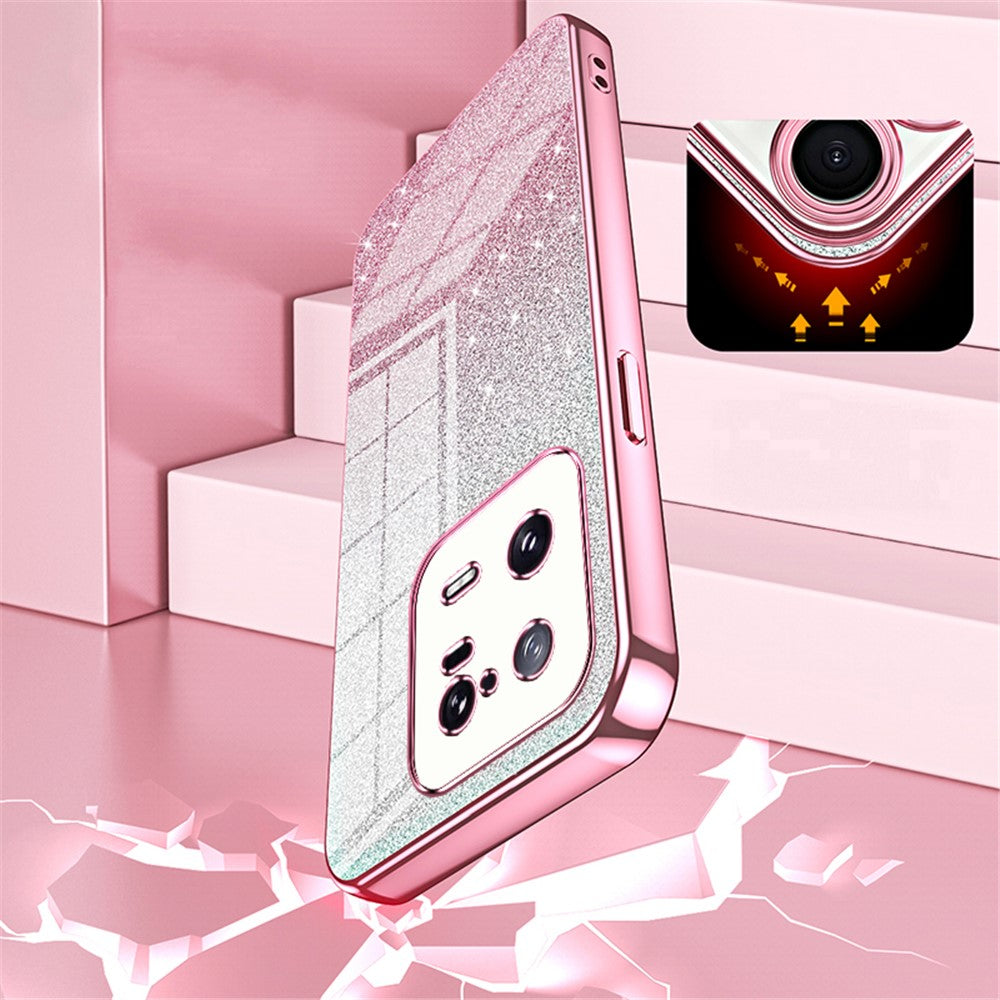For Xiaomi 13 Pro 5G Electroplating Shell Precise Cutout TPU Cell Phone Case