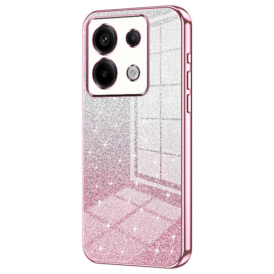 For Xiaomi Redmi Note 13 Pro 5G / Poco X6 5G Glitter Shell Precise Cutout TPU Cell Phone Case