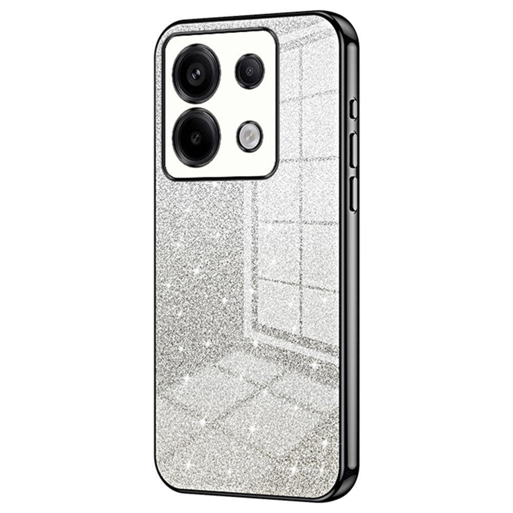 For Xiaomi Redmi Note 13 Pro 5G / Poco X6 5G Glitter Shell Precise Cutout TPU Cell Phone Case