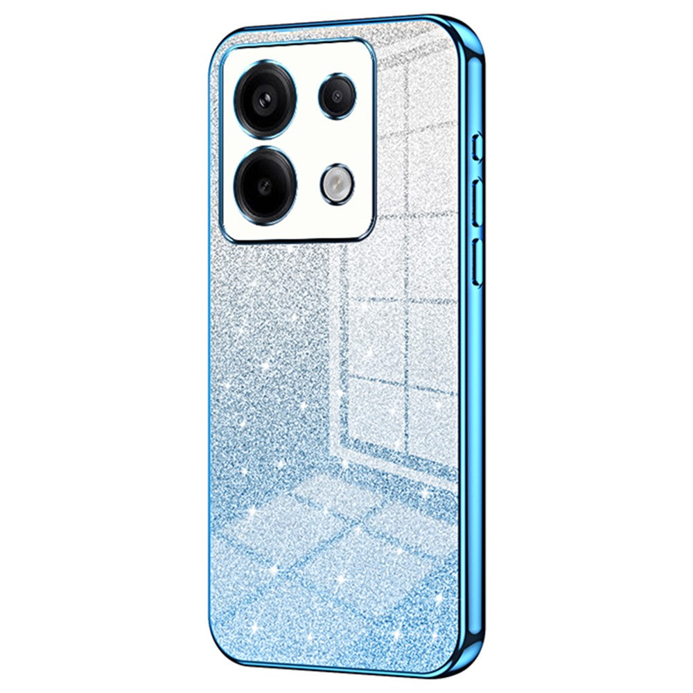 For Xiaomi Redmi Note 13 Pro 5G / Poco X6 5G Glitter Shell Precise Cutout TPU Cell Phone Case