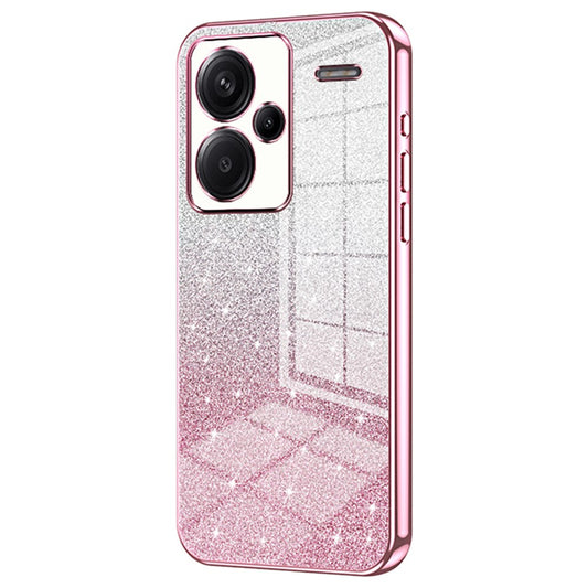 Xiaomi Redmi Note 13 Pro+ 5G Handyhülle – TPU-Abdeckung, präzise Aussparung, Glitzer-Design