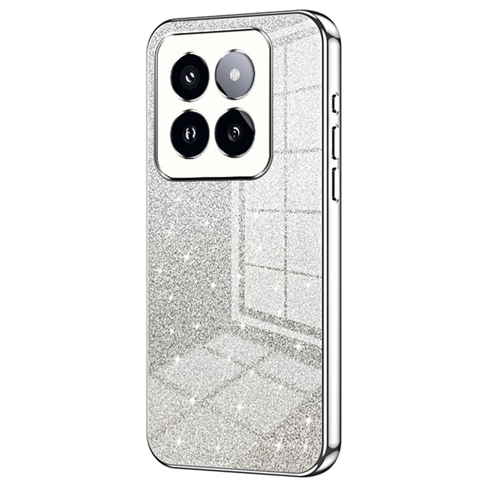 For Xiaomi 14 Pro Drop Proof Glitter Shell Precise Cutout TPU Cell Phone Case