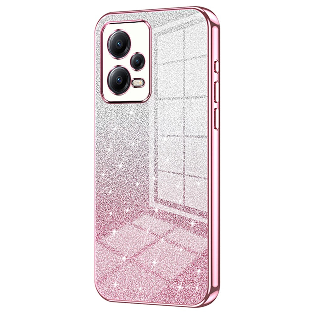 For Xiaomi Redmi Note 12 5G (Global) / (India) / Poco X5 5G Anti-fall Precise Cutout TPU Cell Phone Case